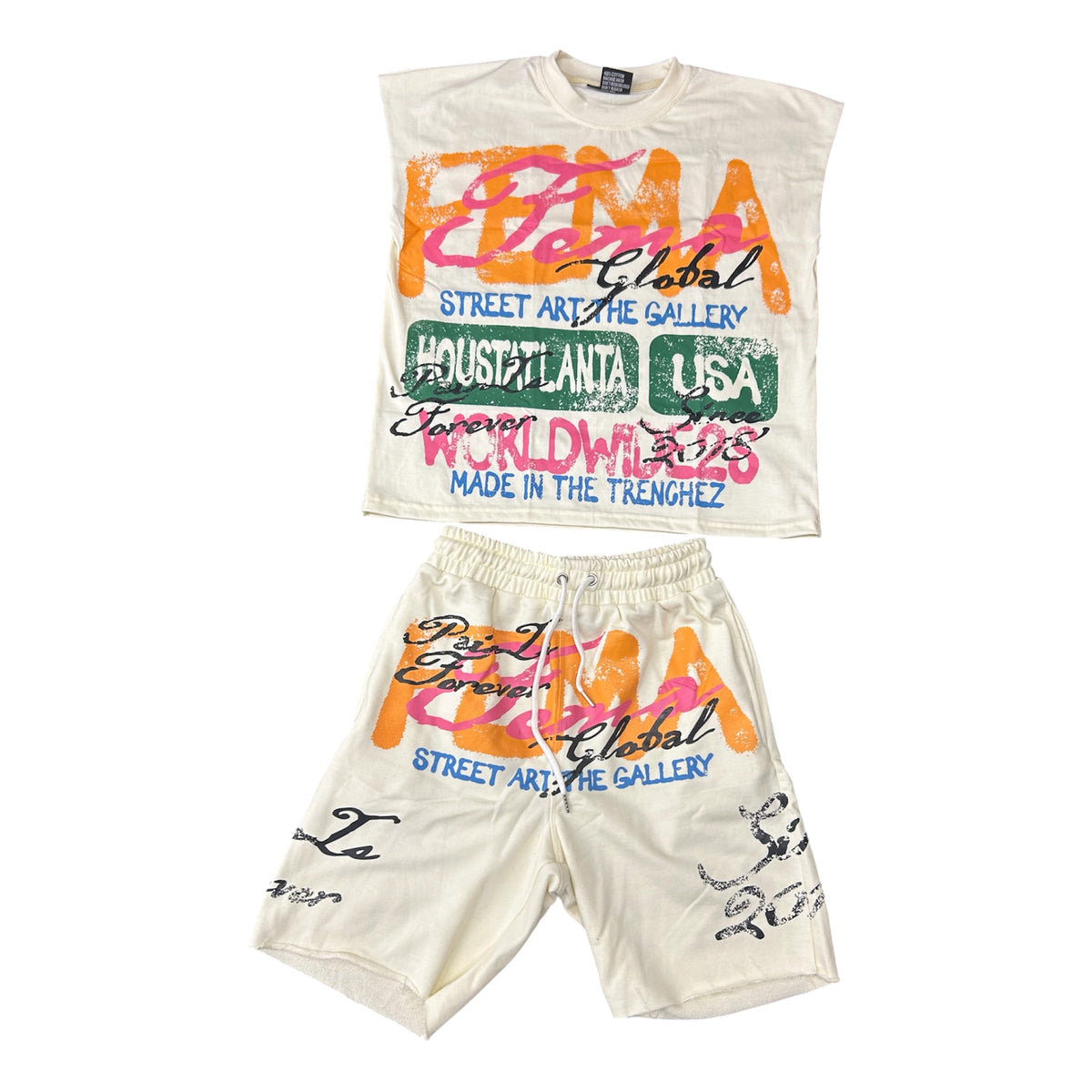 FEMA Grafitti Set (Cream)